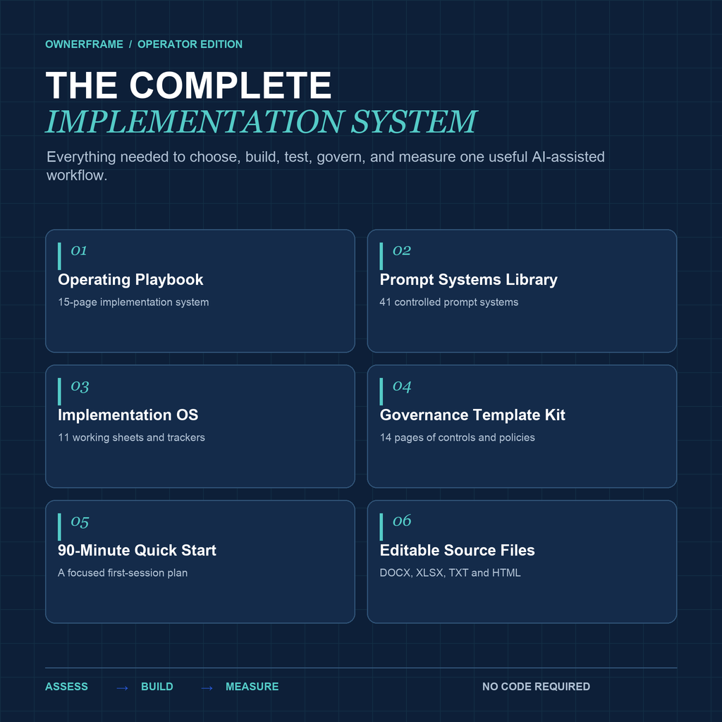 Ownerframe AI Operating System for Small Business